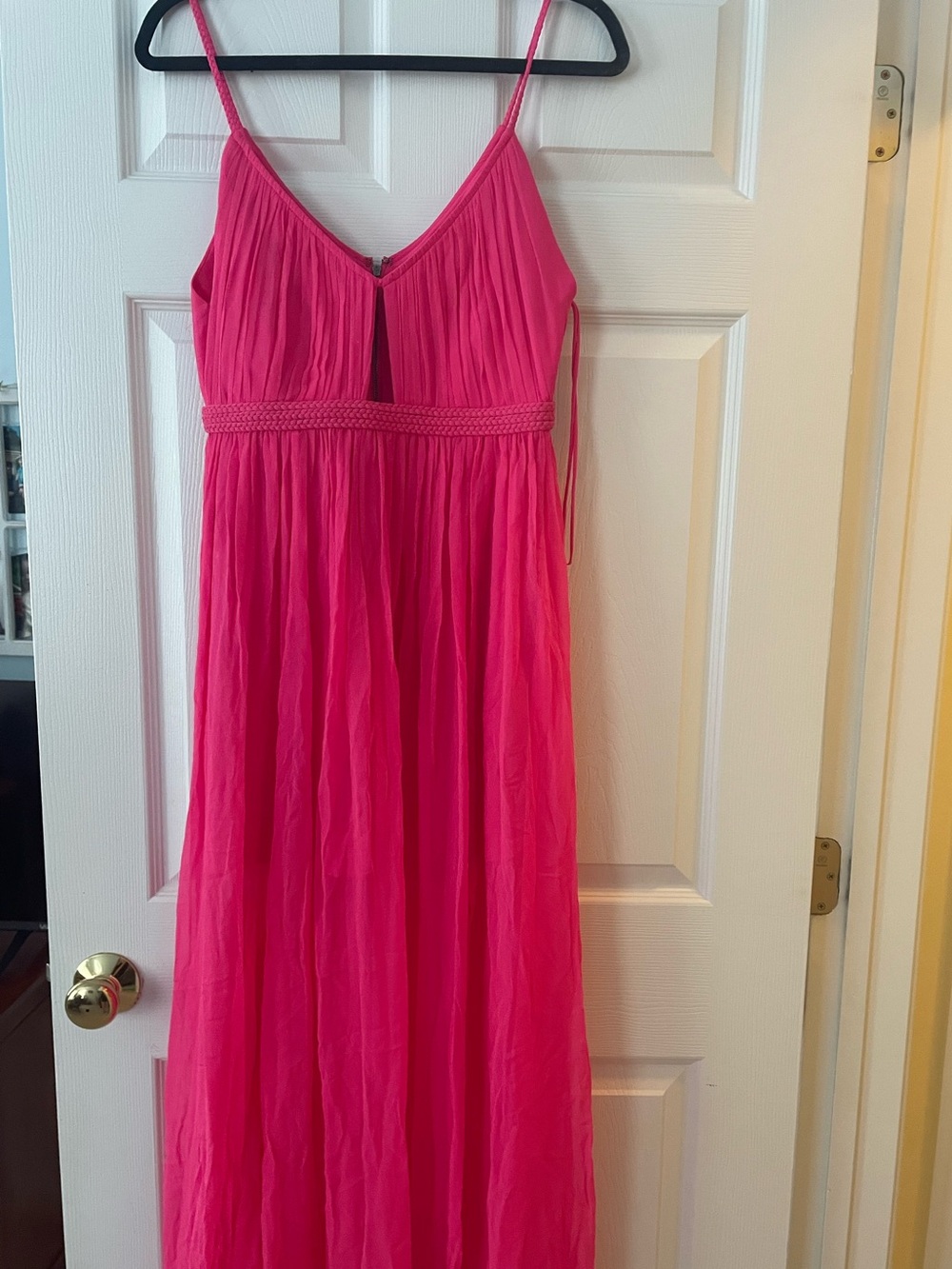 Alice + Olivia Wild Pink Pleated Dress